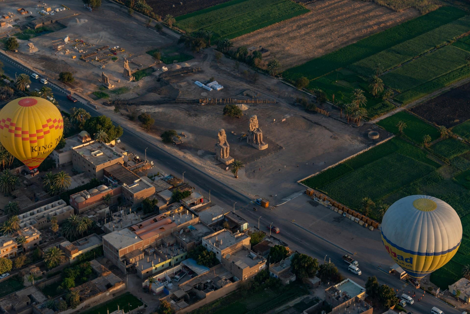 Hot Air Ballooning over Luxor — view 7