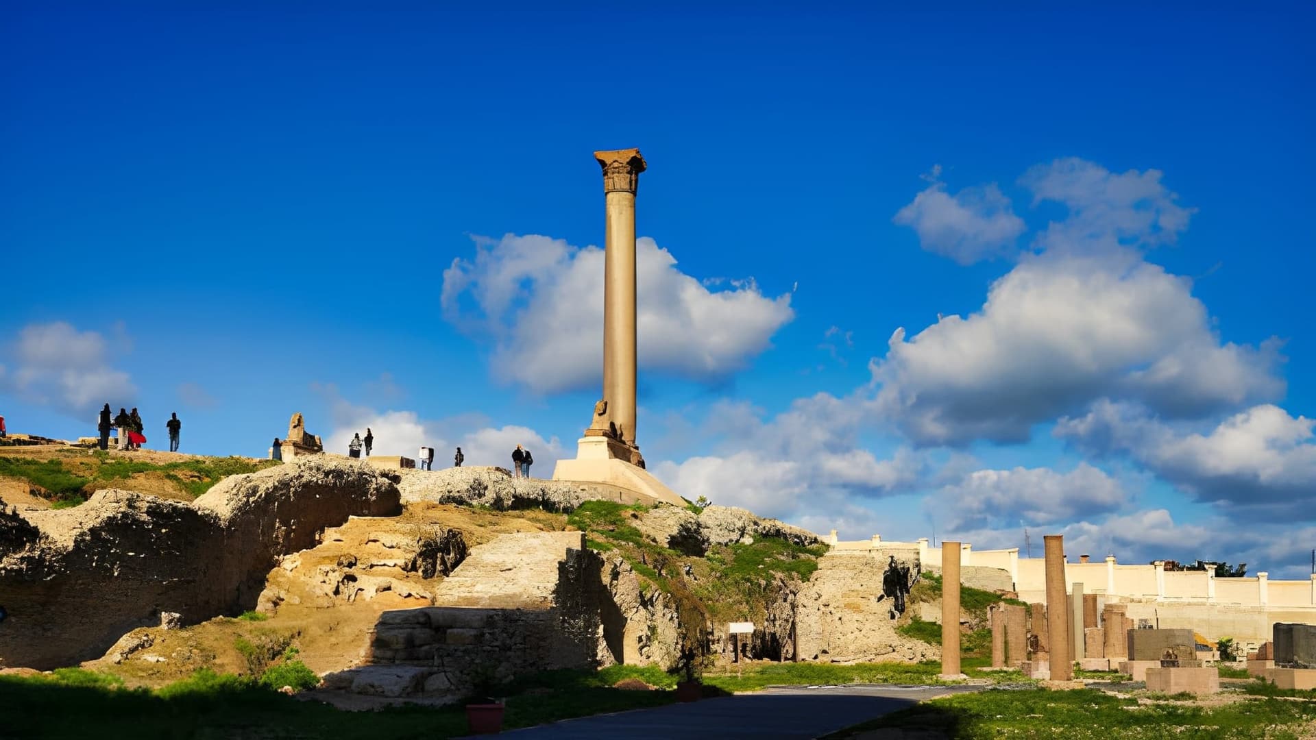 Pompey's Pillar — view 2