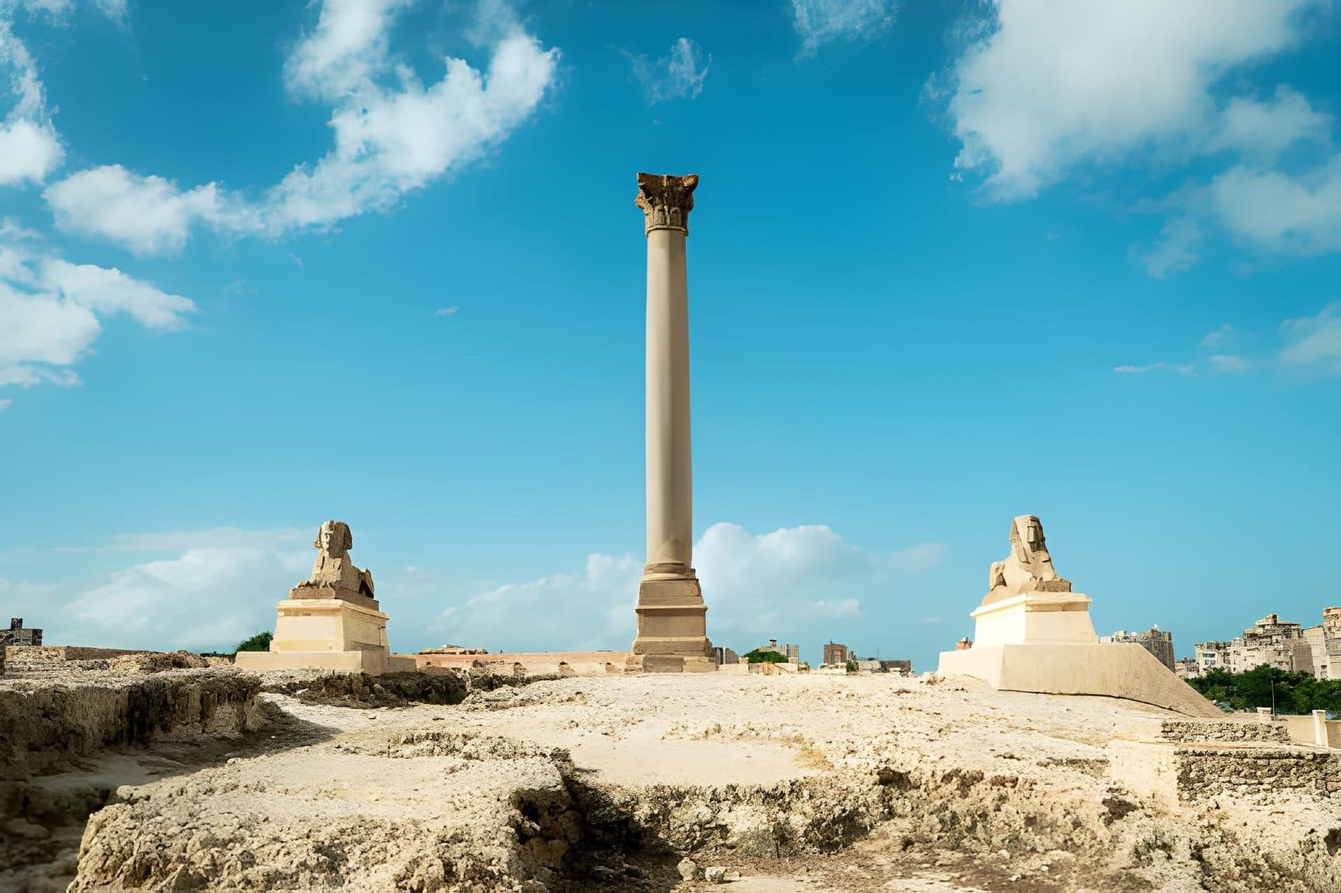 Pompey's Pillar — view 3