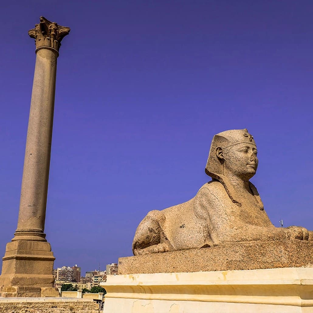Pompey's Pillar — view 7
