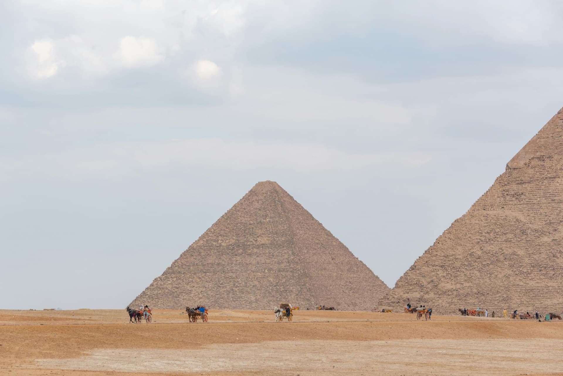 Pyramids of Giza — view 2