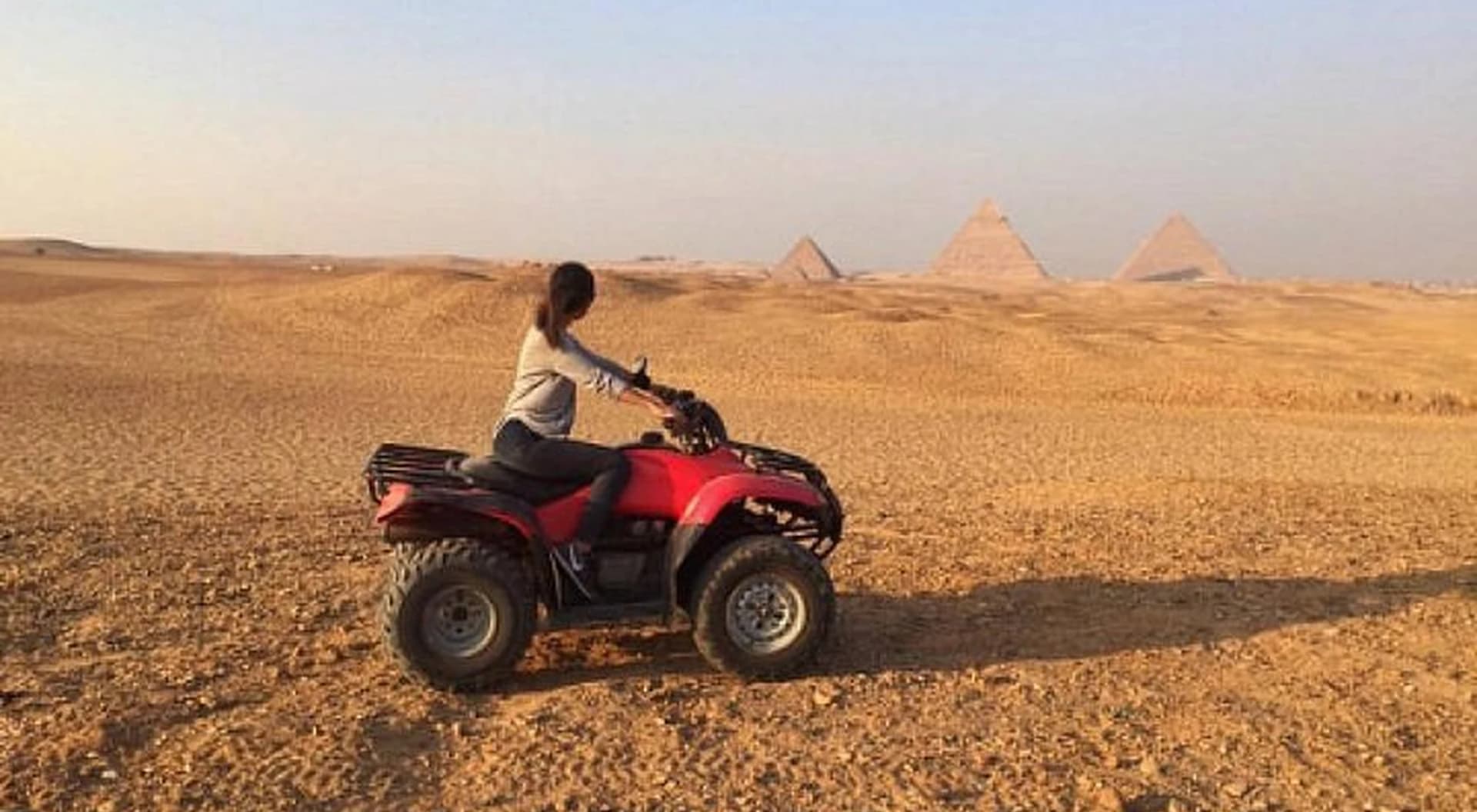 ATV Ride Around the Giza Pyramids