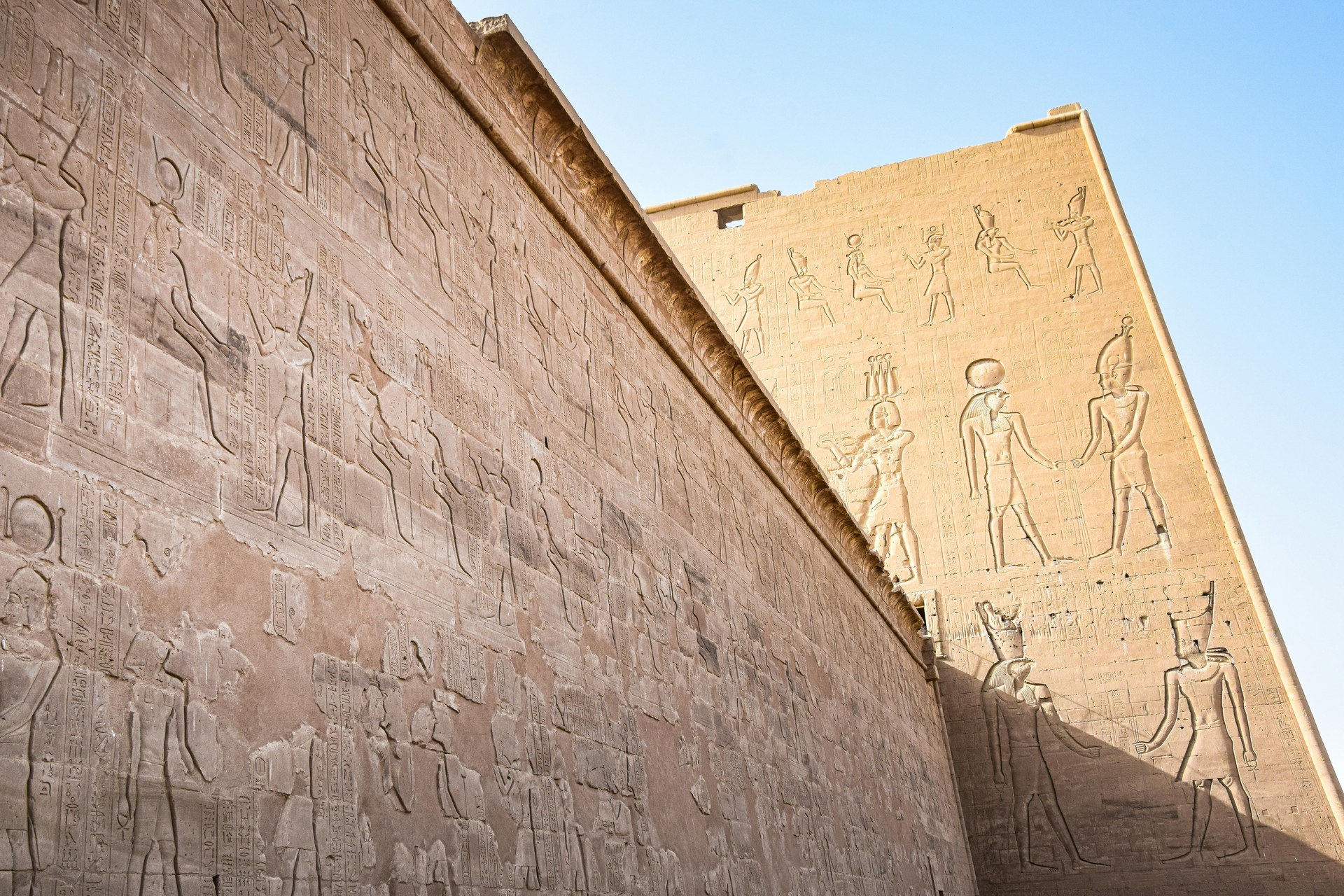 The Temple of Horus at Edfu — view 2