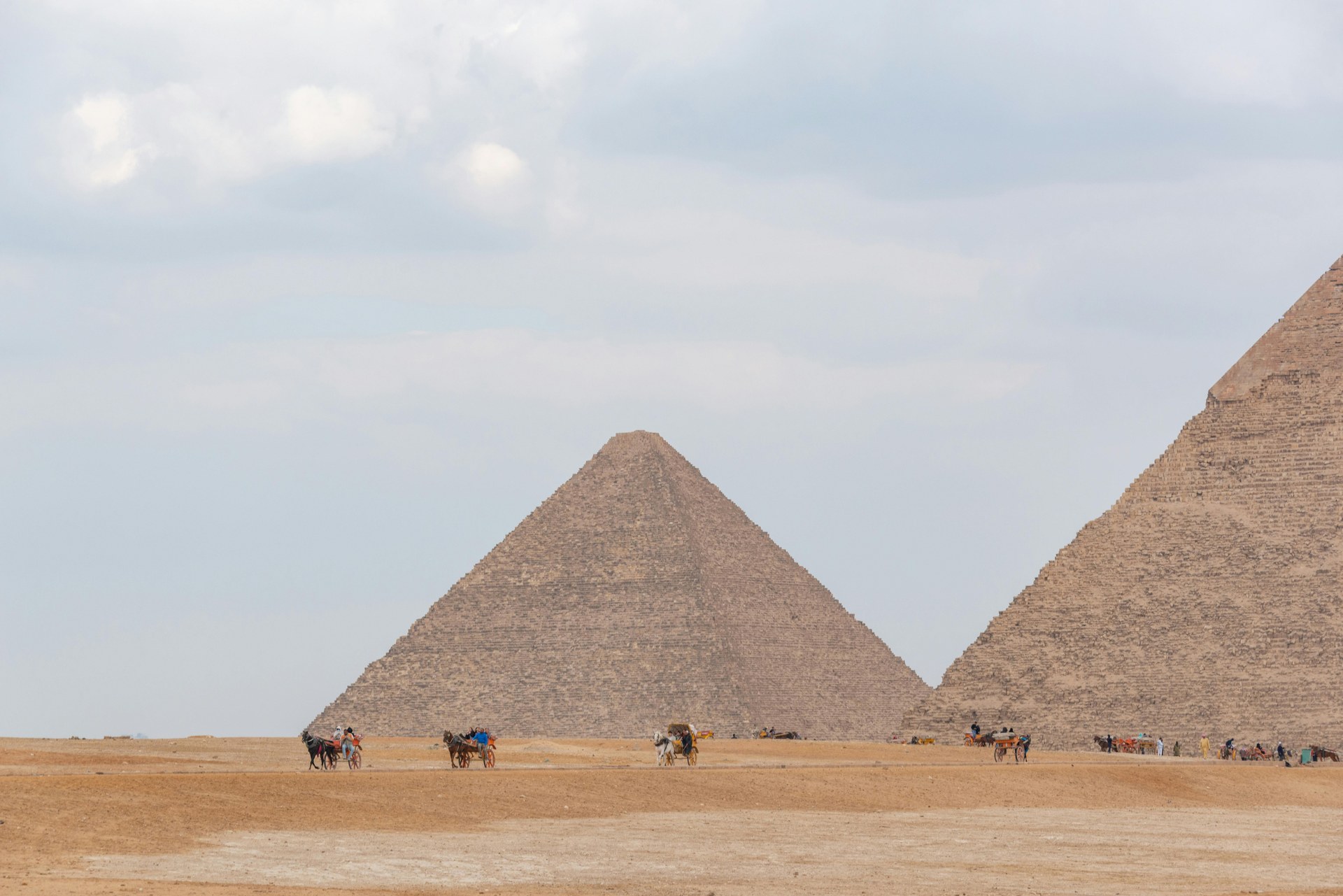 Pyramids of Giza — view 2