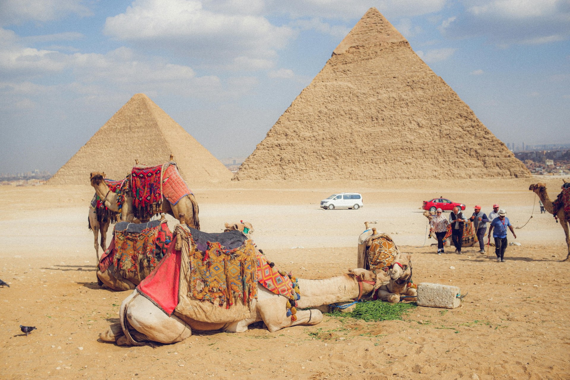 Pyramids of Giza — view 3