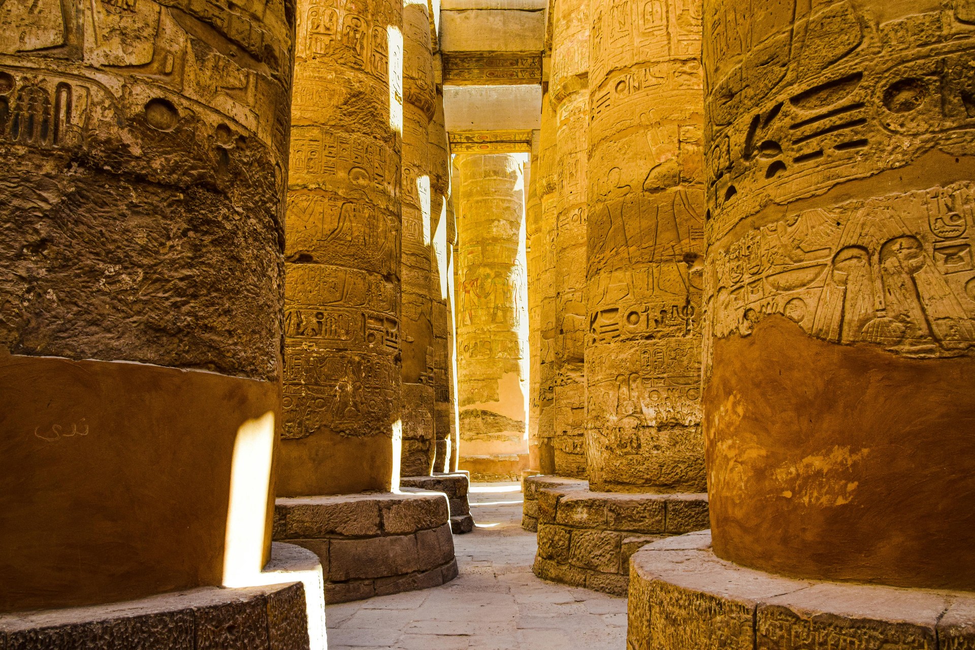Sound and Light Show at Karnak Temple — 2